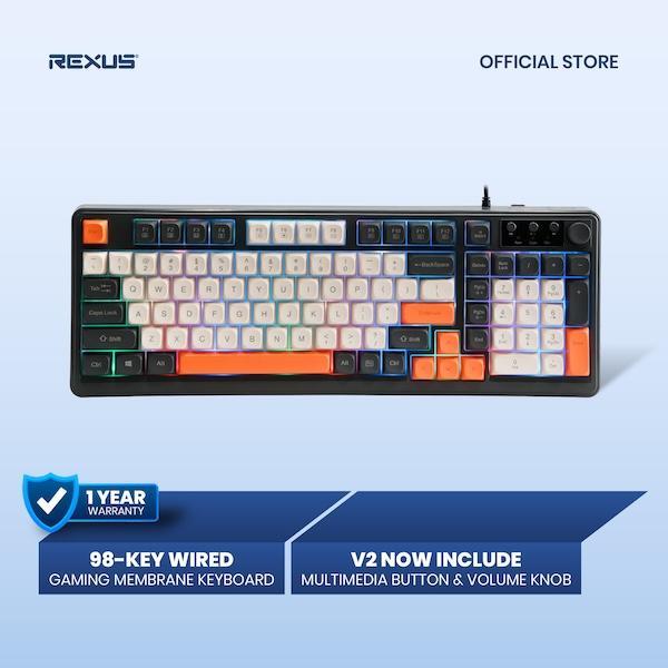 คีย์บอร์ด Rexus squad k98m v2