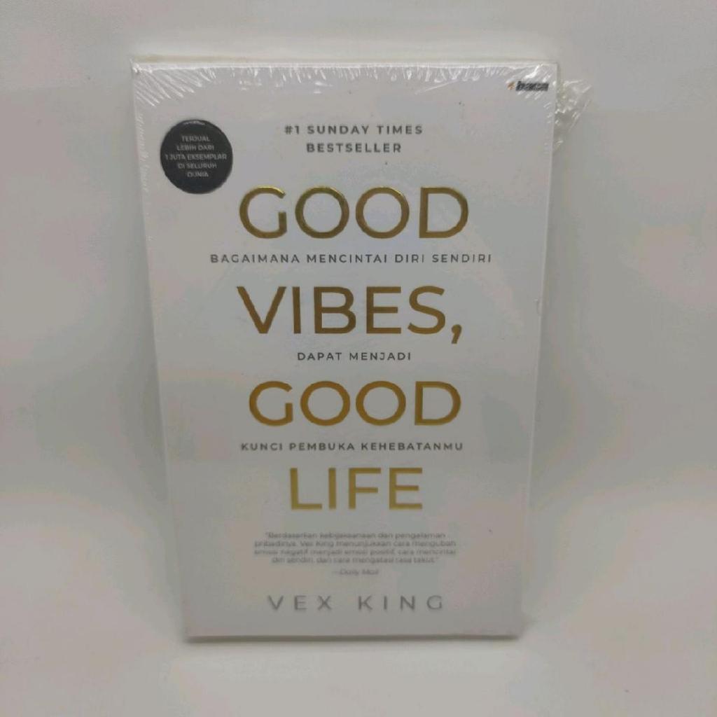 ใหม่ - ต้นฉบับ - หนังสือ Good Vibes, Good Life - Vex King