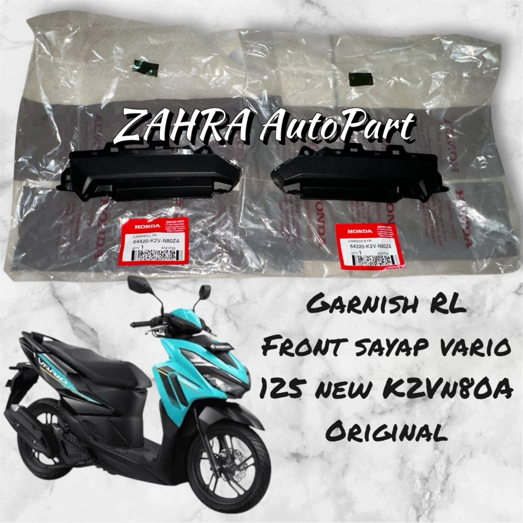 Garnish RL เชื่อมต่อปีกขวาและซ้าย Vario led 125 ใหม่ K2V N80ZA Gen 3 thn 2026 เดิม