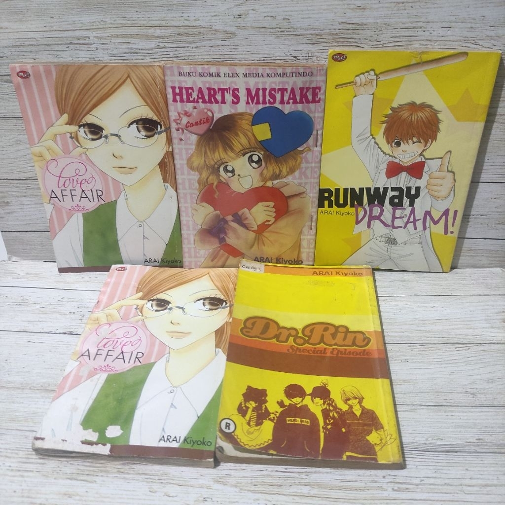 การ์ตูนซีรีส์ที่สวยงามโดย arai kiyoko