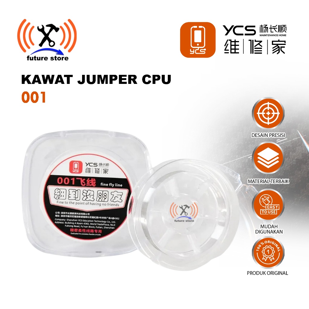 YCS 001 CPU REPAIR ORIGINAL JUMPER WIRE - YCS 001 ORIGINAL CPU REPAIRER JUMPER WIRE - ORIGINAL YCS 0