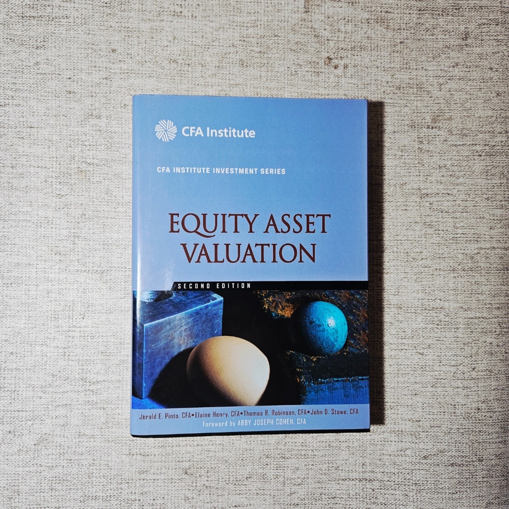 Equity Asset Valuation Second Edition: Jerld E. พินโต เฮนรี่ โทมัส อาร์ Robinson, John D. Stowe, CFA