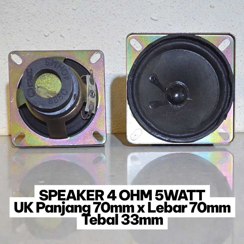 3 INCH 3" 4OHM 5 วัตต์ DOWBLE MAGHNET SPEAKER