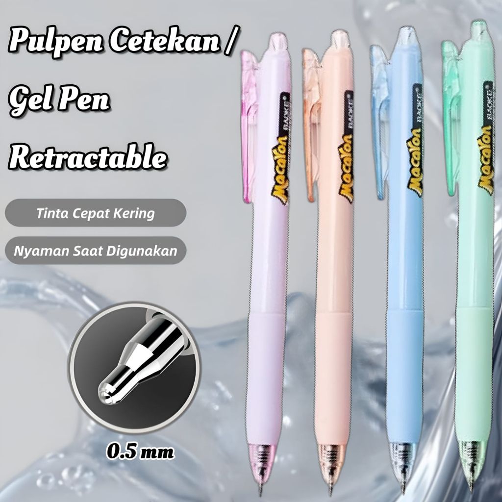 ปากกาเจลกลน่ารัก / ปากกาเจล 0.5 มม. •Jshop•