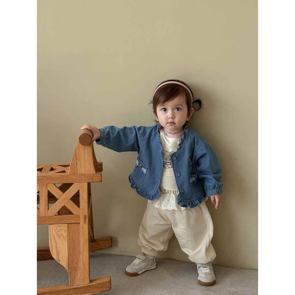 PAULANDPHOEBE - F53 เสื้อแจ็คเก็ตเด็กผู้หญิงด้านนอก | เสื้อแจ็คเก็ตเด็กผู้หญิง