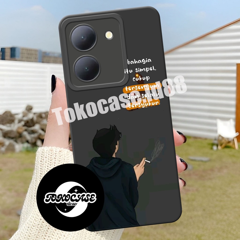 HP Softcase Vivo Y36 4G/5G Vivo Y27s 5G เคสซิลิโคน Softcase ฝาครอบป้องกัน Cool Phone_57