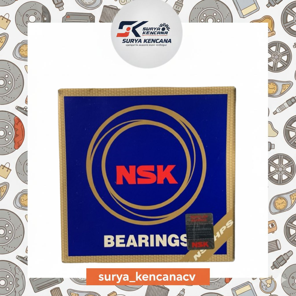 LAKER/LAHER/BEARING 6009 2RS, DD,LLU,2NSE GENERAL 45X75X16 ORIGINAL NSK JP 044215