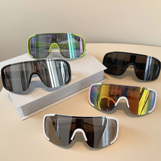 Kacamata Sepeda Lari Running Viral Anti UV Kacamata Hitam Besar Vintage Sport Sepeda Man Or Woman Sunglasses