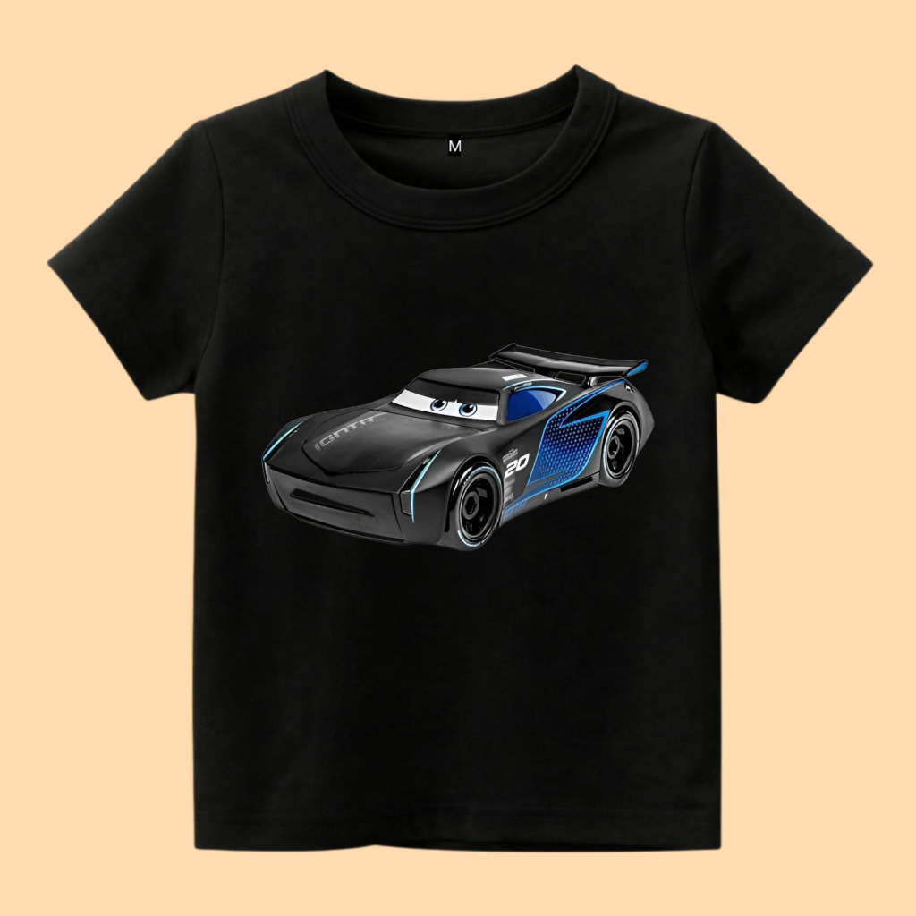 เสื้อยืดเด็กภาพรถ Jackson storm Cars 3
