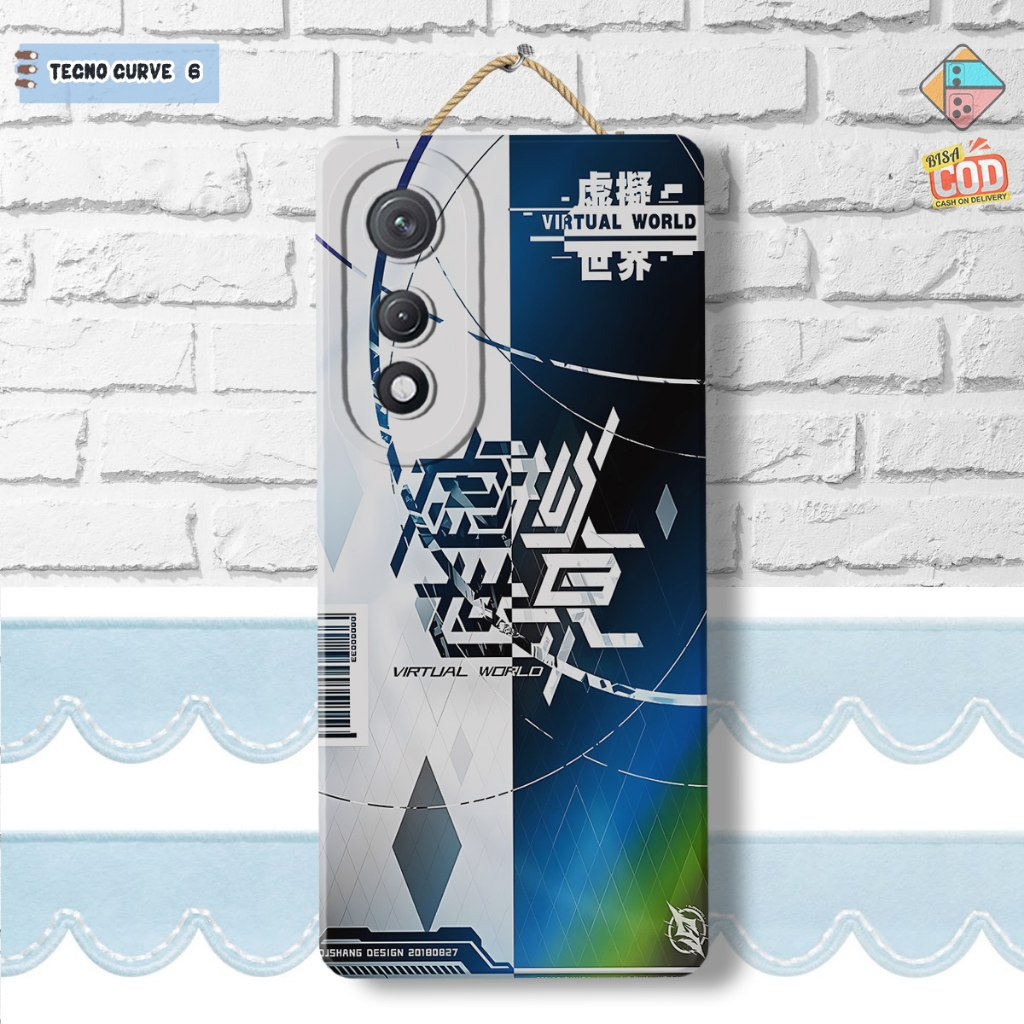 เคสโทรศัพท์ HP Tecno Pova Curve 5G เคสโทรศัพท์สุดเท่ - เคสหนา ยืดหยุ่น - เคสโทรศัพท์ Tecno Curve ล่า