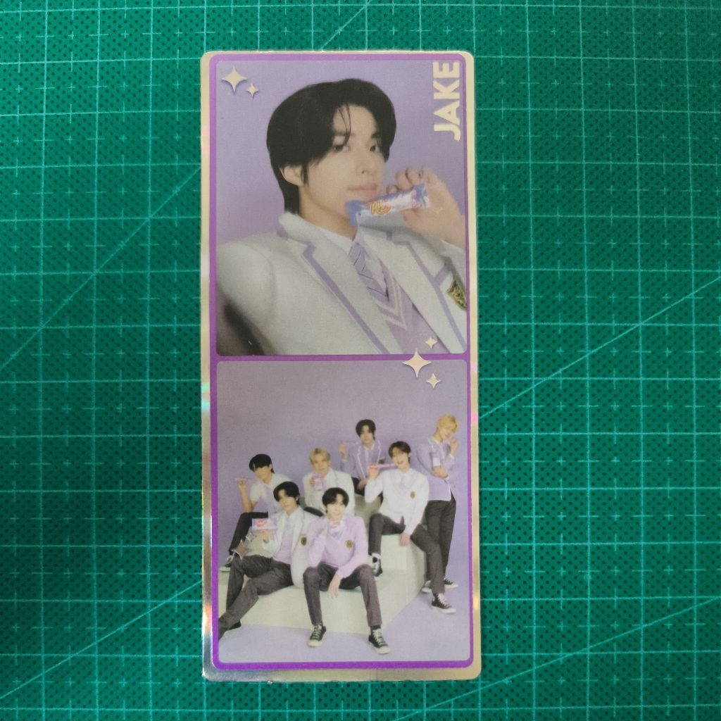 Enhypen x Nabati Goguma Photocard ดั้งเดิม