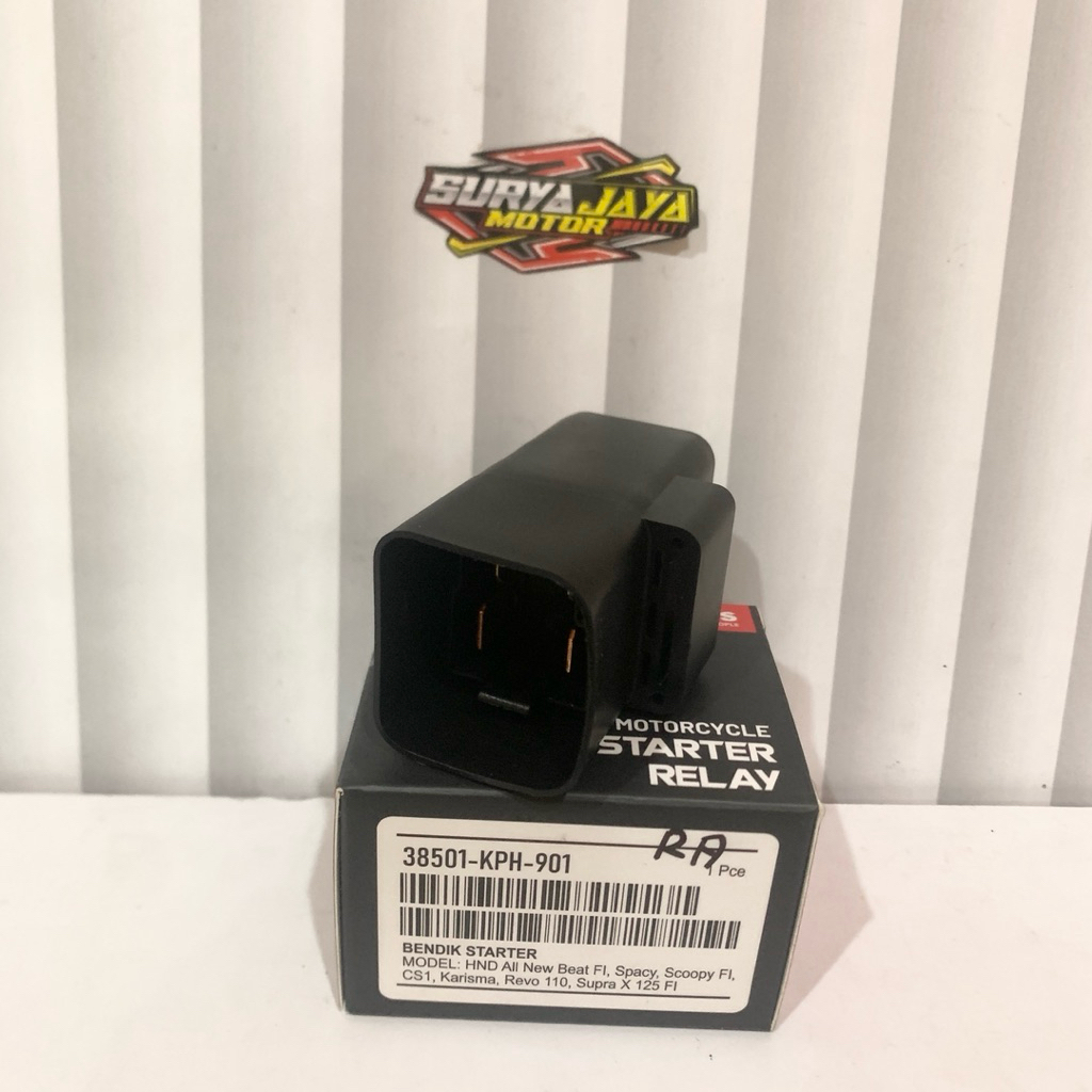STATER SWITCH / STATER BENDIK Kharisma Supra X 125 Revo Abs Kirana Beat Scoopy Spacy Vario 110 | 385