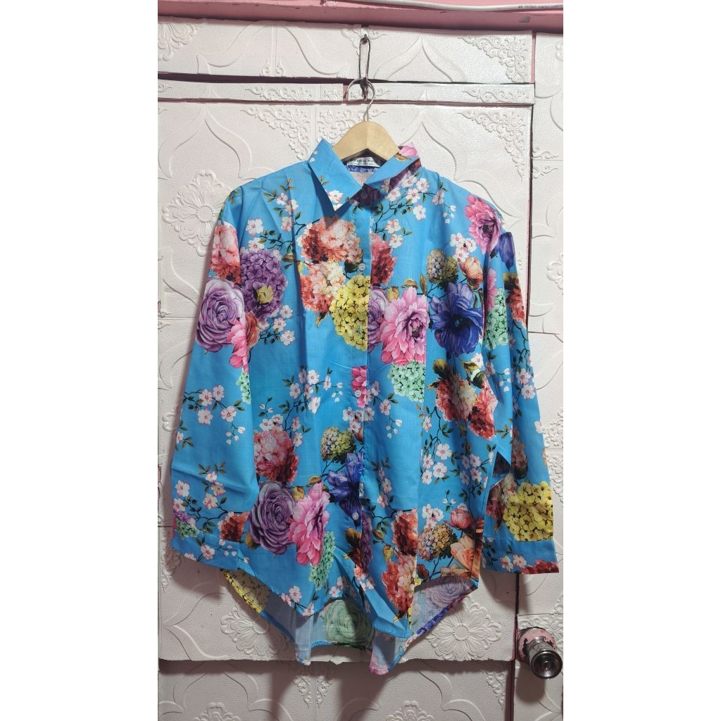 KEMEJA [READY] BONUS SHIRT BY ANANYA BKK ETHNIC FLOWERS