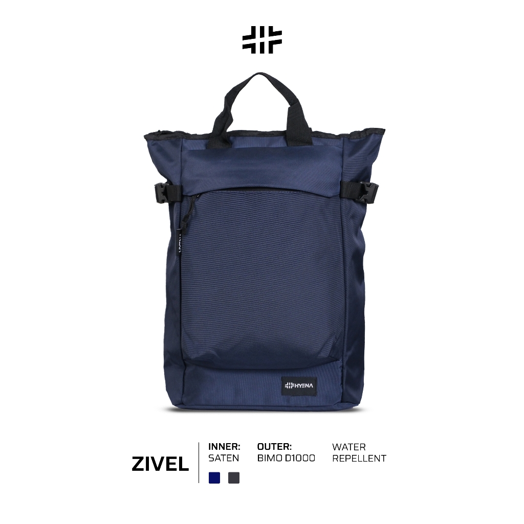 HYTRIX ZIVEL - Backpack Water Repellent Fashion School Bag กระเป๋าเป้เกาหลี กระเป๋าเป้วิทยาลัย - Backpack Essential Series Daypack (ZL32)