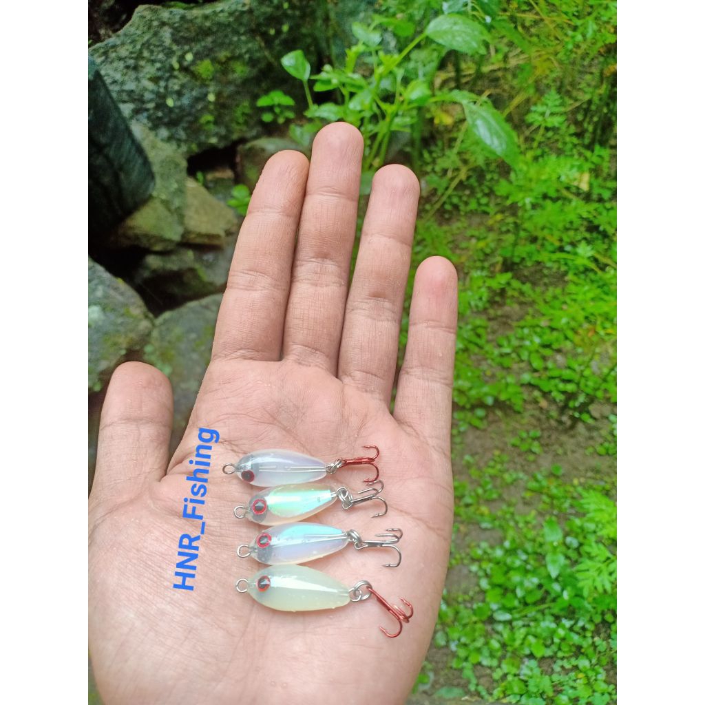 HRN_Fishing Swim Meling 2.5 ซม. 2 กรัม / เหยื่อตกปลา / หล่อ / Hampala Swim / Upil Meling / Minow