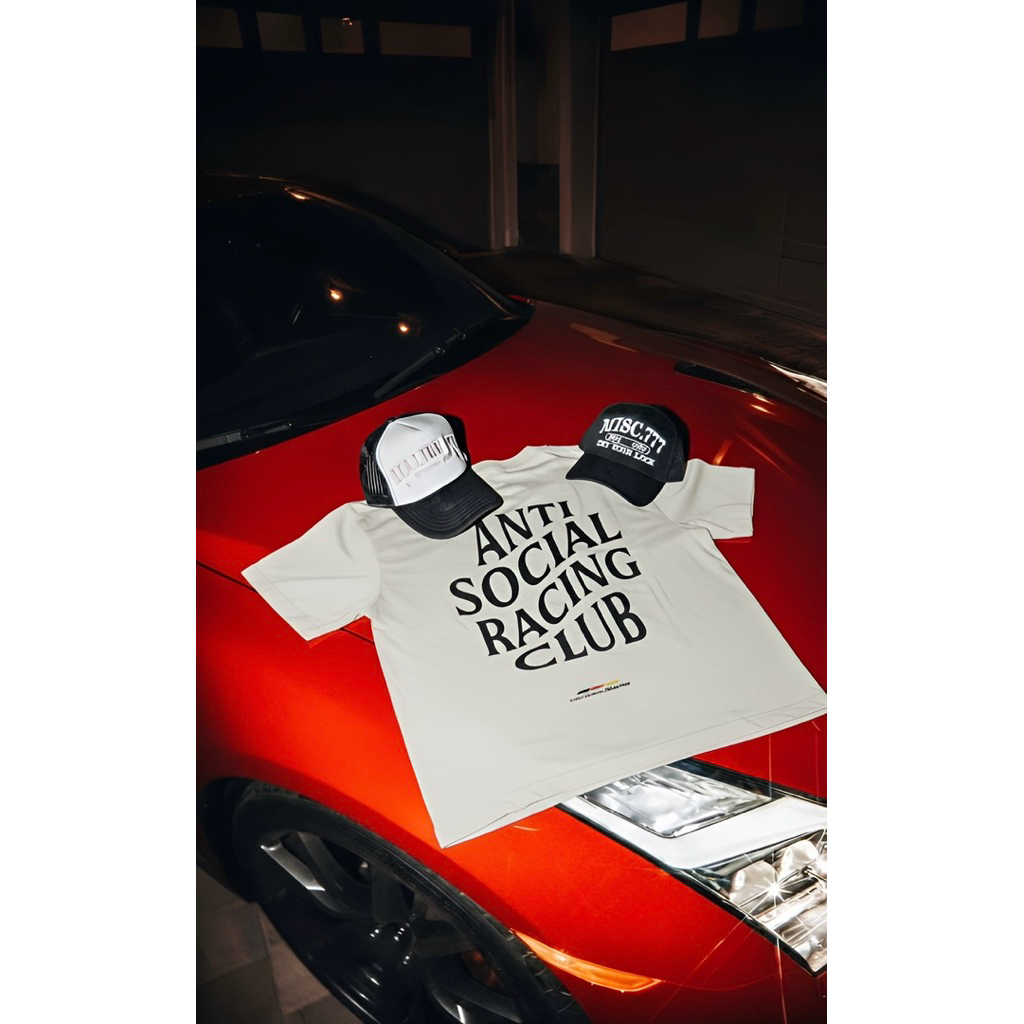 FLYBOYS TEES SHIRT - ANTI SOCIAL RACING CLUB - Cotton 24S