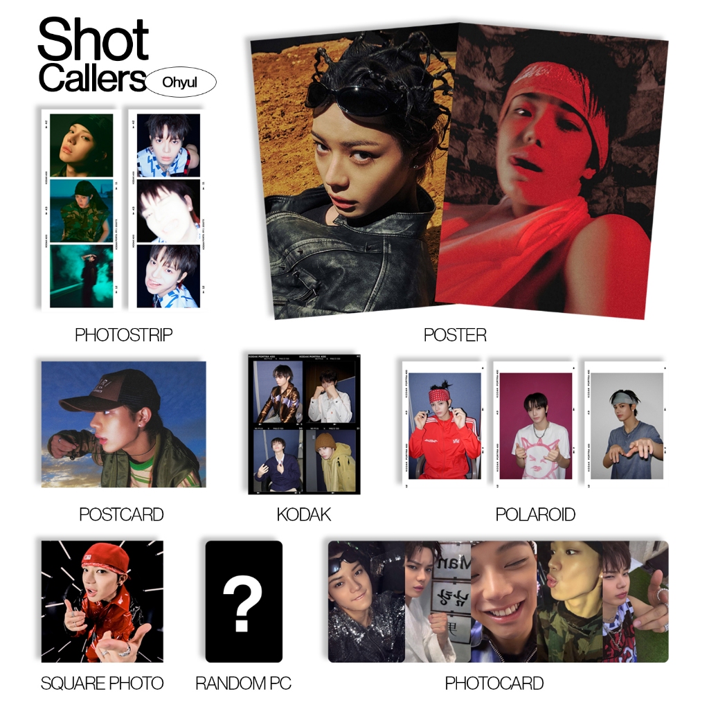 [สมาชิก] Kpop Fankit LNGSHOT Shot Callers โปสเตอร์ Photocard โปสการ์ด ราคา ถูกที่สุด ดีลบีเคเค แกลเลอรีภาพที่ 3