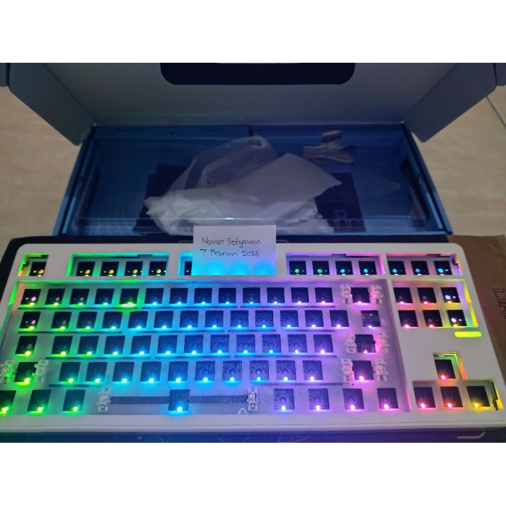 Barebone elecfox linky87 สีขาว