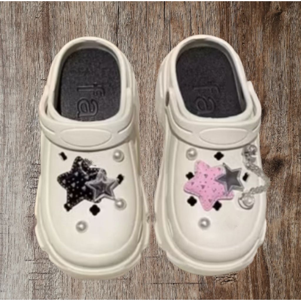 BAIM รองเท้าแตะสําหรับผู้หญิงและผู้ชาย EVA RUBBER 5CM