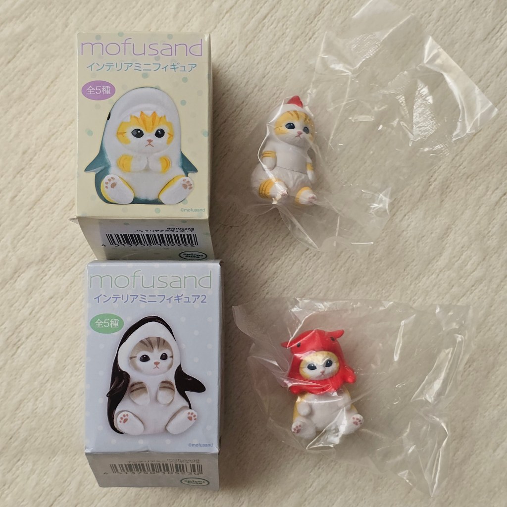 Eikoh Mofusand Mini Figure Series 1 2 กล่องตาบอด