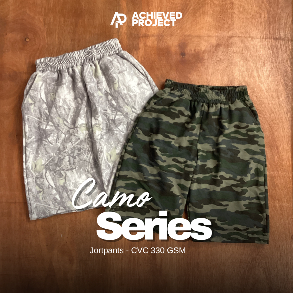 [CORE - AP] REALTREE & CAMO JORTS PANTS FLEECE 220-300GSM BASIC | กางเกงสีพื้น