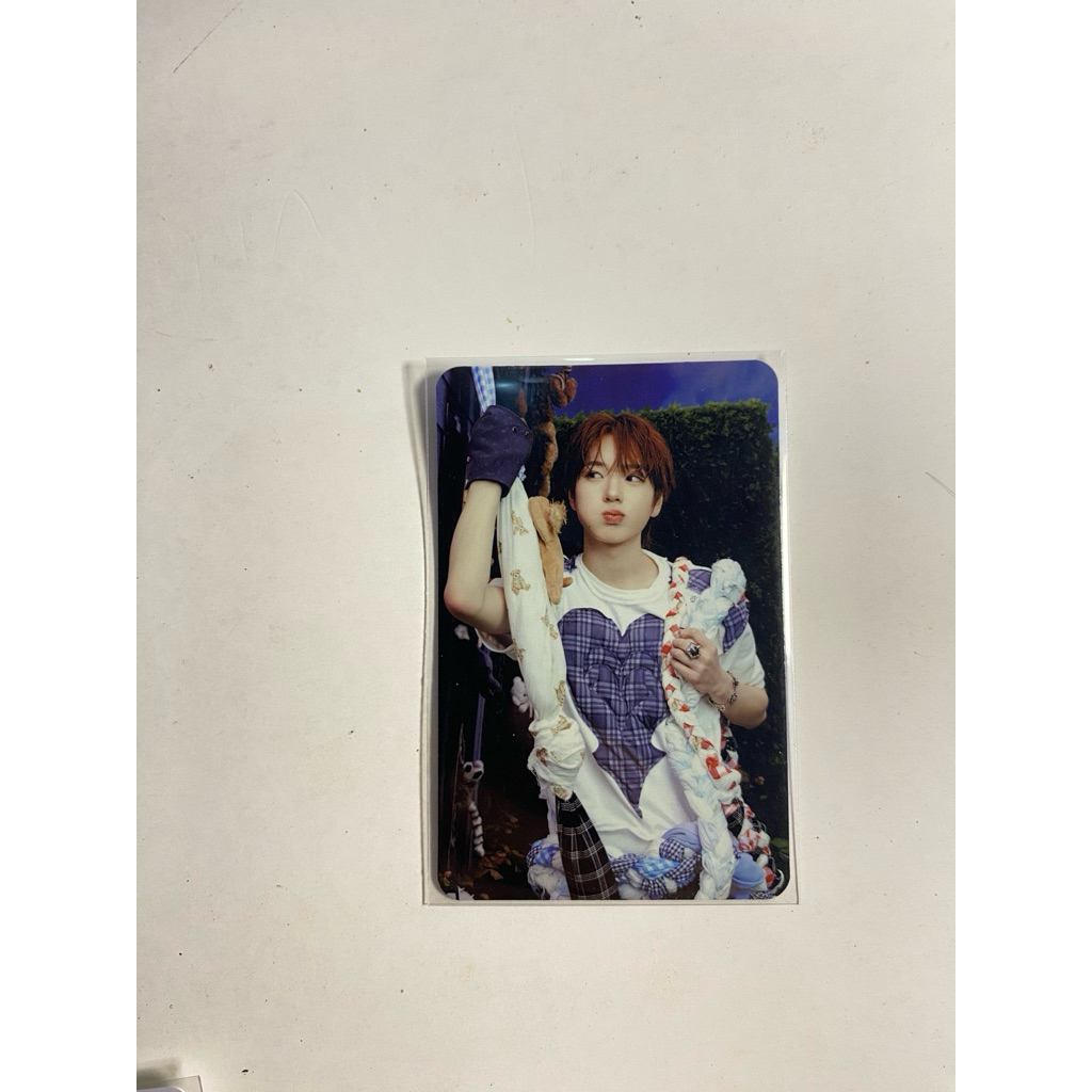 Photocard อย่างเป็นทางการ Sakuya Color QQ Music pc kolaya nct wish
