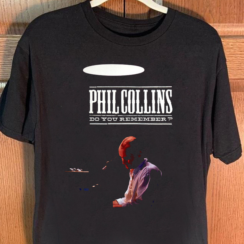 KATUN Phil Collins Do You Remember Tshirt ผ้าฝ้าย 100% ||| ไซส์ SML XL XXL 3XL 4XL ||| ผ้าฝ้ายหวี 30