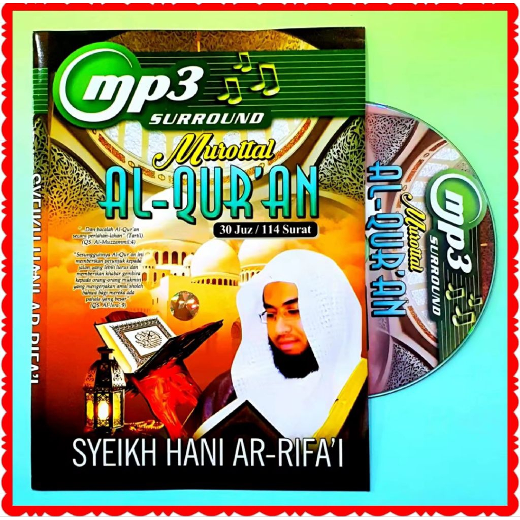 ORIGINAL CASSETTE MP3 MUROTTAL AL QURAN 30 JUZ - CASSETTE CD MP3 AUDIO LANTUAN HOLY VERSES AL QURAN 