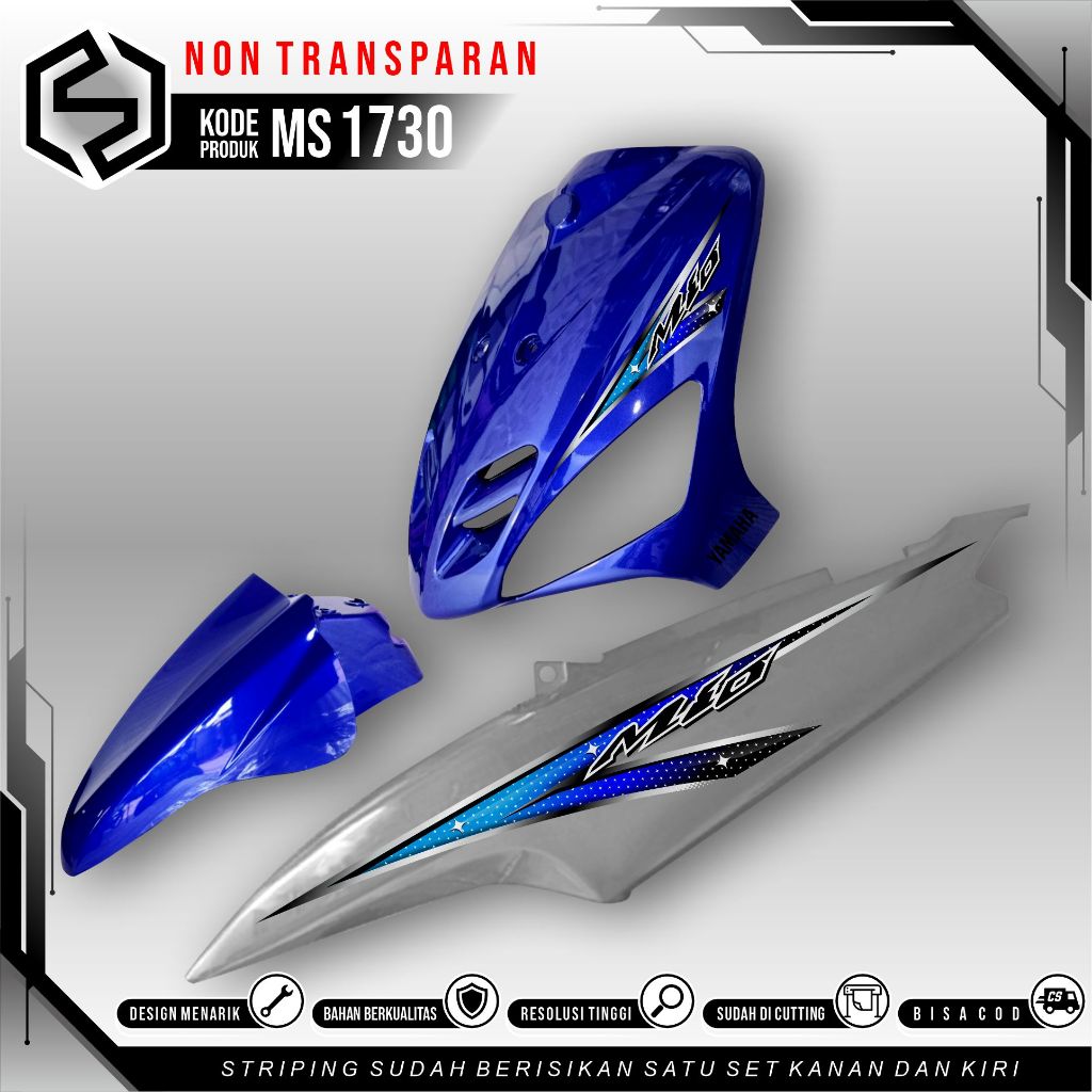 Mio Sporty Variation พวงมาลัย/ Mio Smile Graphics Thailand/ ms 1730/ ms 1741