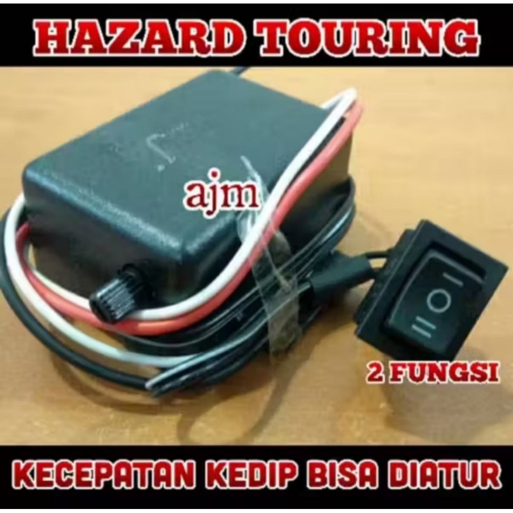Relay Touring Flasher Sen Hazard Flasher Touring 2 โหมดไฟเลี้ยว