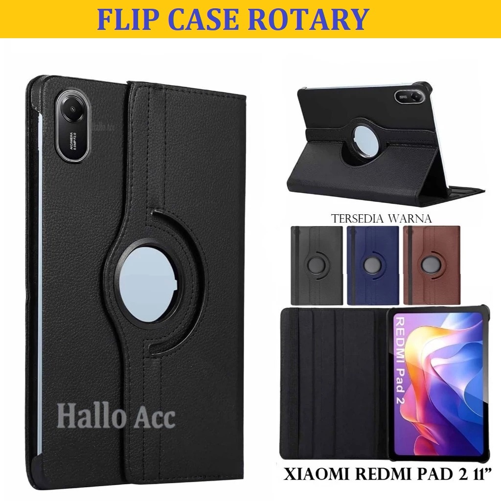 เคส Xiaomi Redmi Pad 2 2025 / เคส Xiaomi Redmi Pad 2 11 นิ้ว 2025 เคสฝาพับแบบหมุน