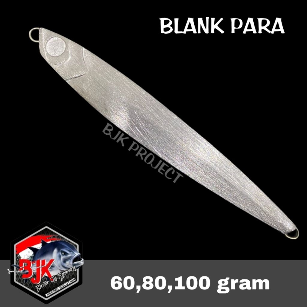 BLANK METAL JIG PARA 60g ถึง 100g READY EPOXY BJK PROJECT