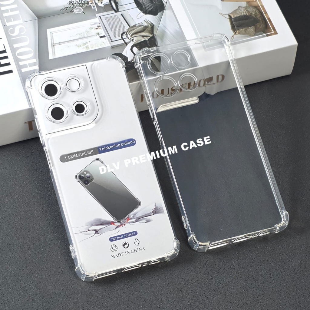 MOTO G57 POWER MOTO G67 POWER CASE AIRBAG ANTI CRACK THICK CLEAR SOFTCASE MOTO G57 POWER MOTO G67 PO