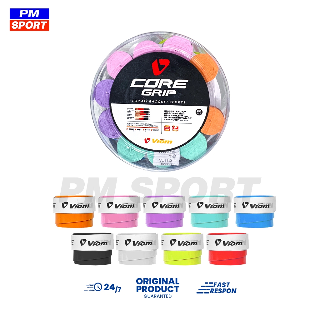 VIOM CORE BADMINTON CKET RUBBER GRIP THIN ORIGINAL BADMINTON GRIP