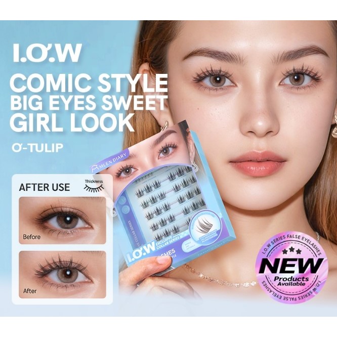 [VARIOUS] MLEN DIARY IKW SERIES OF O-Tulip FALSIES LASH