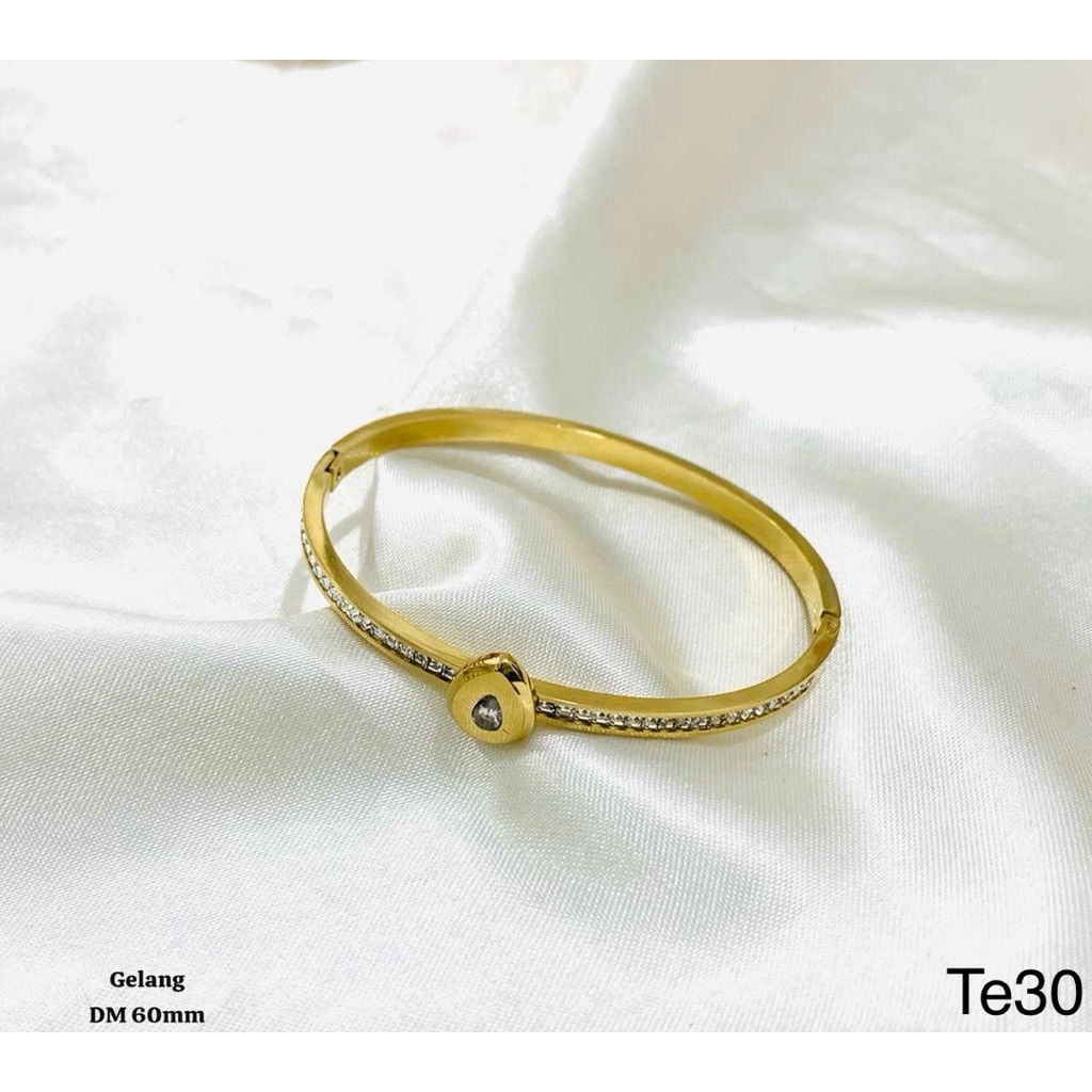 TITANIUM BANGLE BRACELET / TITANIUM WOMENS BRACELET TITANIUM CHAIN DRAWSTRING MODEL TITANIUM สแตนเลส