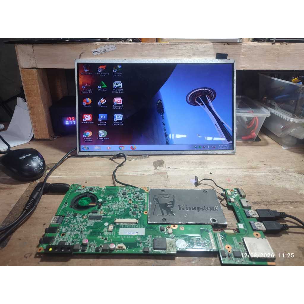 ET24 MB-AX-7 MOTHERBOARD MOBO LAPTOP AXIOO PICO PJM 6-71-M1110-D03A GP