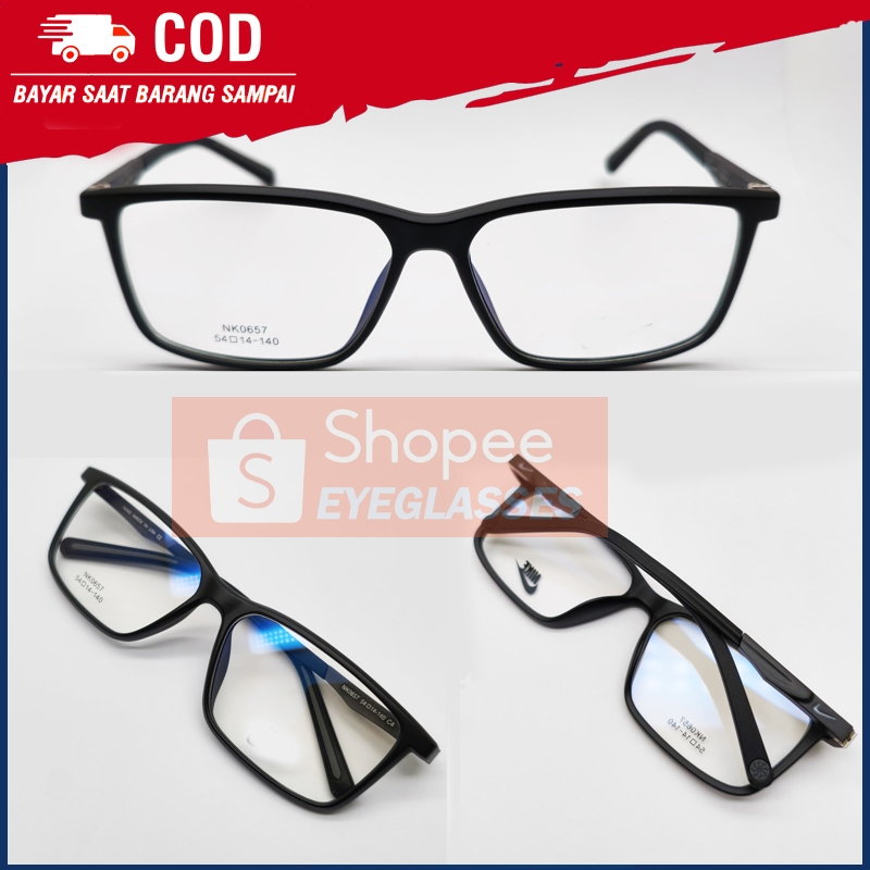 N0657 กรอบแว่นตาสปอร์ตสปอร์ตสปอร์ตสําหรับผู้ชายและผู้หญิง Minus Plus Reading