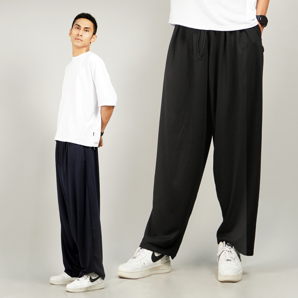 BAGGY กางเกงผู้ชาย Baggy กางเกงผู้ชายกางเกงขายาวผู้ชายขากว้าง Baggy Pant