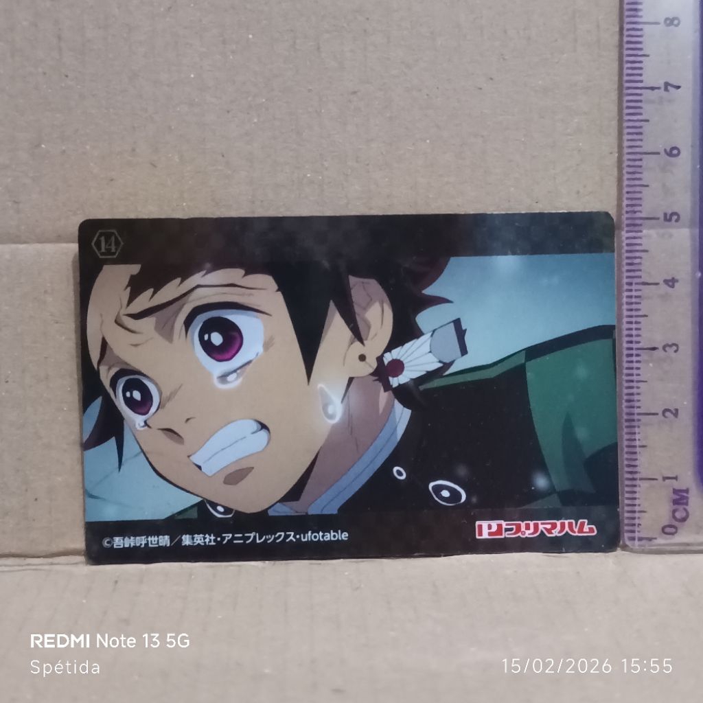 Demon Slayer: Kimetsu no Yaiba the Movie: Mugen Train Primaham Original Card14: Kamado Tanjiro