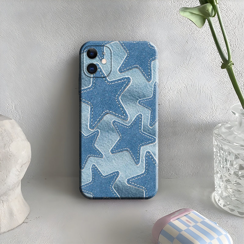 HP IP 11 Phone Case - IP 11 Phone Case - Elzora.Id - Blue Motif - Fashion Case - Girls Case - Phone 