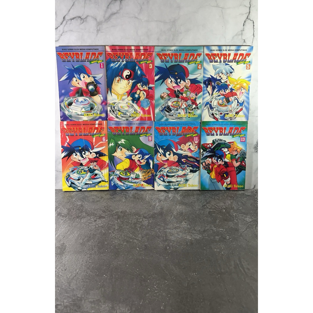 Bayblade, Aoki Takao, Elex Media Komputindo Book