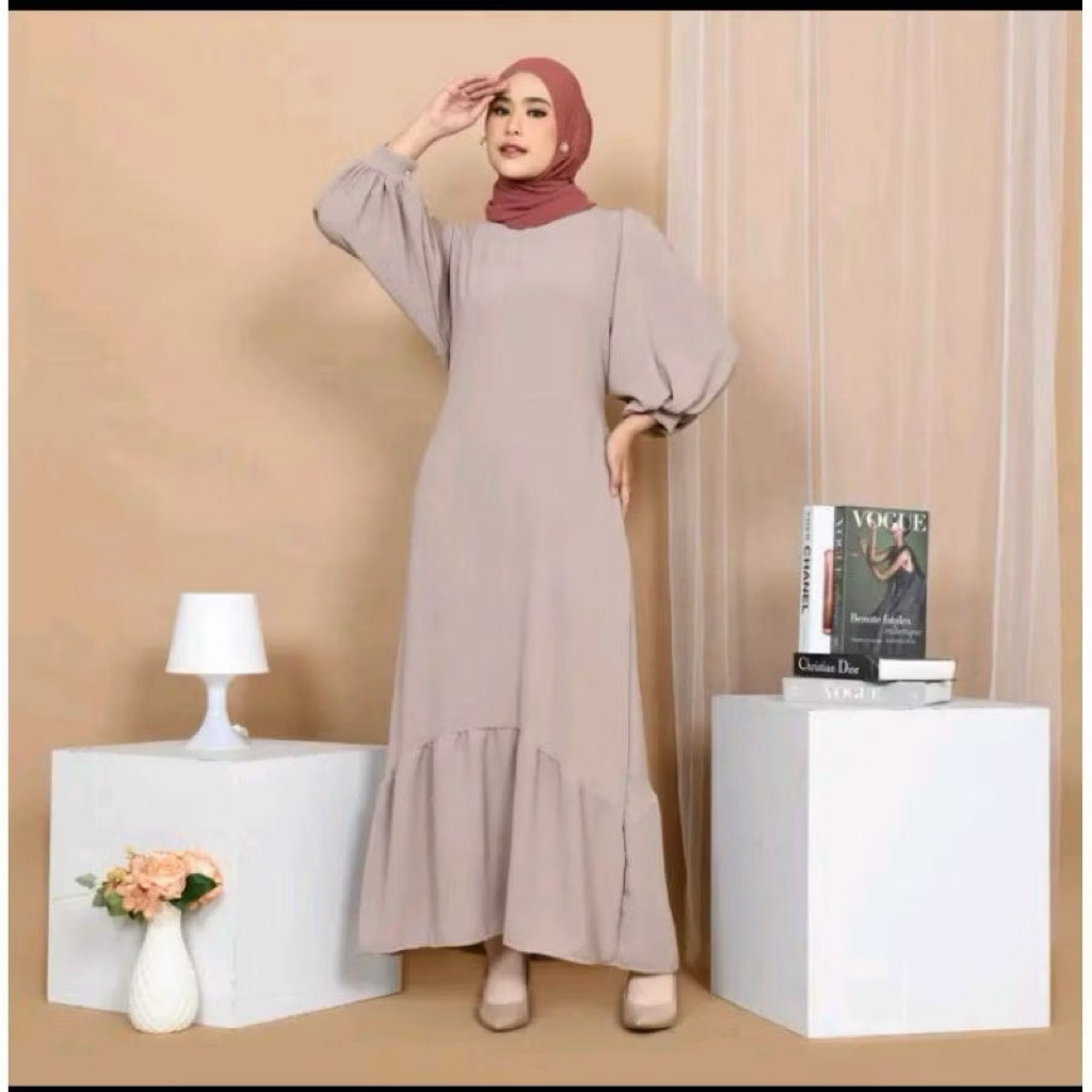 (NEW) เดรส Zavia crincle mybamus