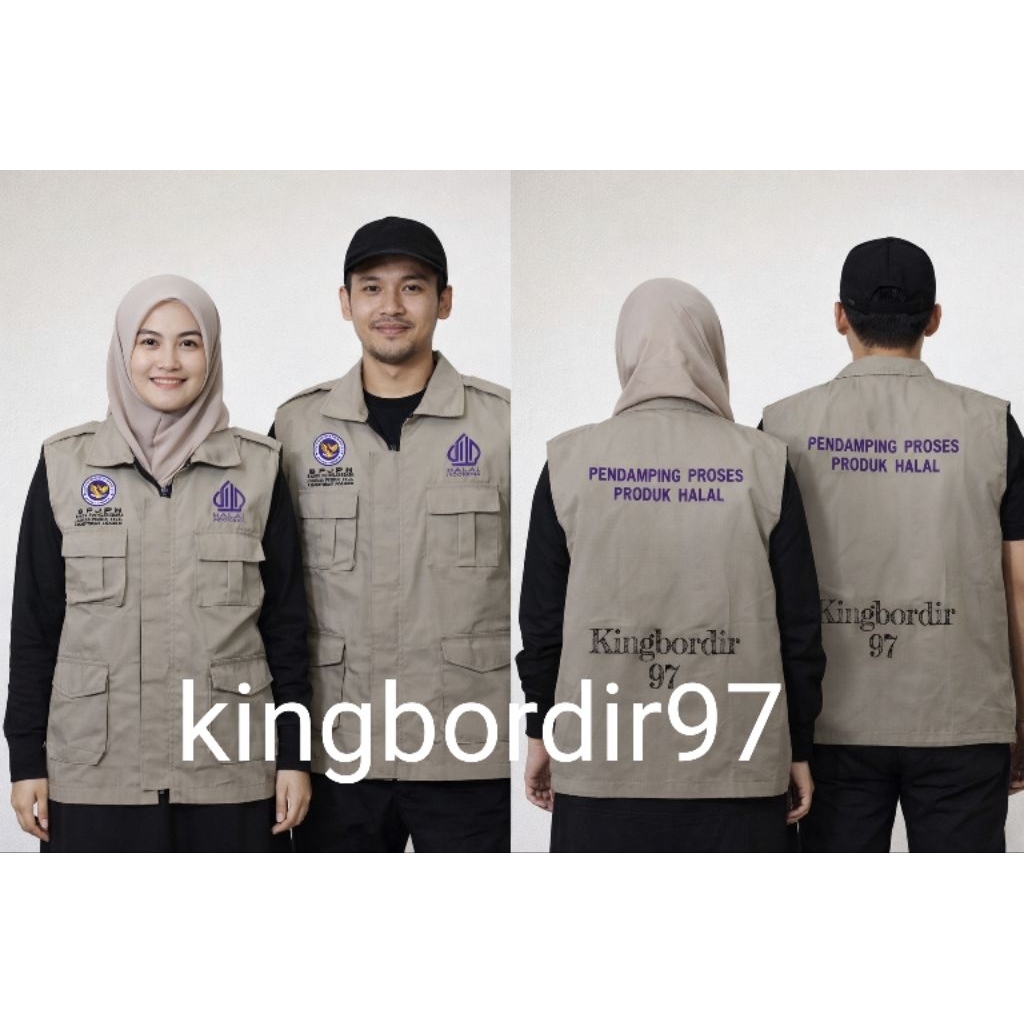 เสื้อกั๊กอินโดนีเซีย HALAL/HALAL เสื้อกั๊กบริการสินค้า