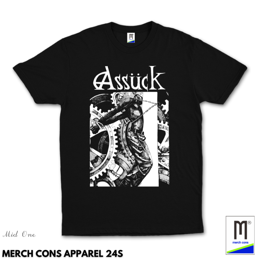 เสื้อยืด ASSUCK BAND TAG MERCHCONS APPAREL BASIC 24S OUTER SIZE / H85