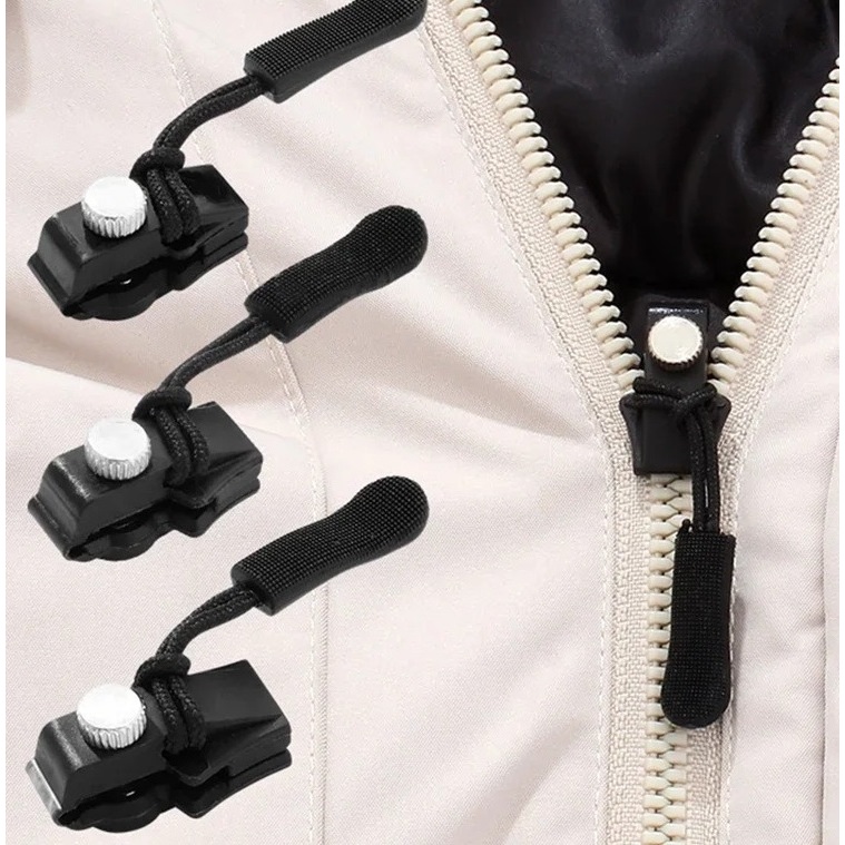 ซิปขนาด L 2.7 x 1.5 x 1.3 ซม. เปลี่ยนซิปเปลี่ยนที่ถอดออกได้ 10 ชิ้น CASH บนการจัดส่งต้นฉบับใหม่ [WHO