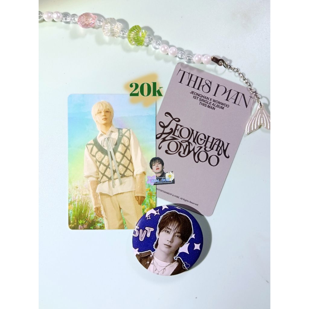 [READ DESCRIPTION] SEVENTEEN Photocard Wonwoo This Man Ver 2