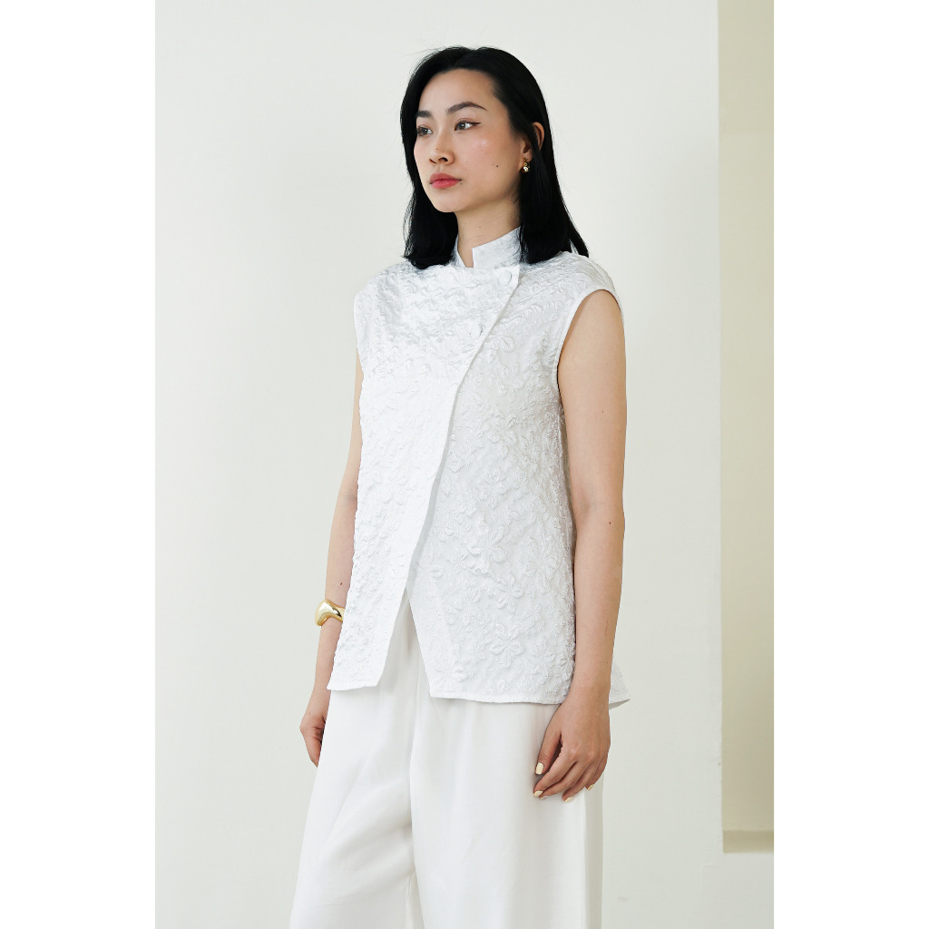 Kivee - เสื้อ Zena / เสื้อ Jaquard / เสื้อผู้หญิง