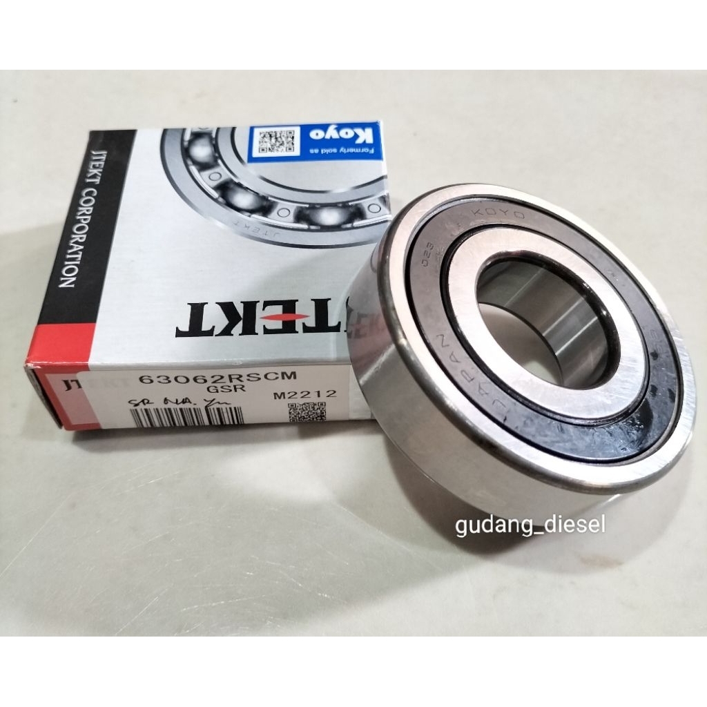 MERAH Bearing 6306RS Koyo ORIGINAL (คันไถนาสีแดง Lahar Pully)