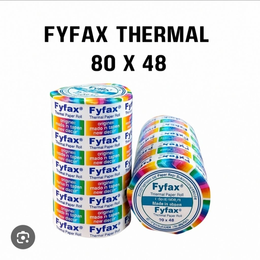 กระดาษเทอร์มอล Fyfax 80x48